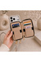 iPhone 17 Pro (6.3 Inch) Compatible Premium Lux Leather Case with Open Sides, Slim Design, Wallet, Zipper, Card Holder, Crossbody Neck Strap, and Drawstring Strap - 4