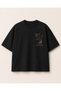 Coffee Club Double-Sided Printed Oversize T-Shirt Unisex 80% Cotton Boxy Fit Streetwear T-Shirt Thick Textured