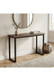 Console or control platform table from Al Hadaya Mall, brown, with dimensions 100 x 40 x 80 cm