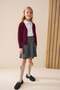 2 Pieces of Girls' Ribbed Knee-Length Socks with Bow - 6