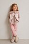 Baby Girl Pink Little Flowers Cotton 3-Piece Set