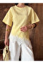 Imported Special Textured Fabric Tshirt with Lace Detail - 2
