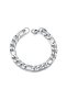 9.5 Mm. Figaro Gray Steel Men's Bracelet - 2