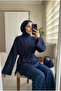 Women's Modal Fabric Elegant Tunic with Tie Detail 70 cm - 2