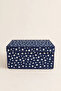 3-Piece under Bed and Inside Cabinet Storage Box with Lid Foldable Organizer Box 50X40X19 cm - 2
