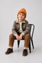 Baby Boy Gray Plaid 3-Piece Set