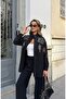 Women's Front Sleeves with Bead Embroidery Tansel Fabric Bambir Ceken Pant Suit - 8