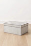 3-Piece under Bed and Inside Cabinet Storage Box with Lid Foldable Organizer Box 50X40X19 cm - 2