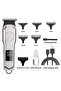 Professional Hair Clipper and Trimmer Set – Digital Display T-Blade Grooming Kit with 5 Guide Combs
