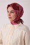 Tivil Silk Scarf 4400 07 Pink Belt Pattern - 2
