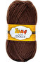 Super Dolly Booties Yarn 5-Pack 500 Gr - Brown 217 - 2