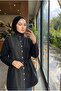 Women's Belted Short Trench Coat – Seasonal Hijab Jacket - 2