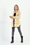 Yellow Black Plaid Oversized Lumberjack Shirt / Jacket with Pockets - 2