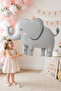 Large Elephant Foil Balloon 5124 - Elephant Shaped Safari Foil Balloon - 3