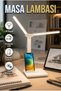 Dimmable Led Desk Lamp Modern Design with Pen Holder and Phone Holder