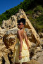 Thin Straps Lined Non-See-Through Imported Fabric Brode Scallop Dress - 6