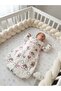 Sleeved Fiber 2.5 Tog Footless Sleeping Bag 100% Natural Cotton Double Layer Flannel Special Fabric Unisex