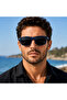 نظارات شمسية رجالية من سلسلة COL 145 Premium Polarized - Polarized-UV400 - مضادة للانعكاس - 2