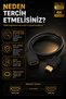 30 cm HDMI Gold-End Full Hd 4K Compatible Male-Female Extension Cable Gold-End for Tv Monitor Pc Laptop Satellite Receiver Game Console Projector - 4