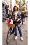 Beige and Black Plaid Patterned Hooded Long Lumberjack Shirt / Jacket (Shacket)