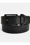 Ozmarka New Season Black Leather Look Boys' Belt - 3