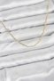60cm Golden Brass Made Twirl Women Necklace for Elegant Necks - 2