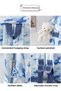 3 Pcs School Bags Set,Backpack for Girls School Backpack for Girls School Bag for Kids Bookbag Teen Girls Backpack with Lunch Box,Purple - 4