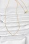 60cm Golden Brass Design Women's Necklace for Elegant Necks