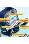 School bag for kids 2 pcs set,kids backpack Cute School Bags Shoulder Handbags Cartoon Rucksack Book Bags Large Capacity Bag Waterproof Bags Multiple Pockets Schoolbags - 2