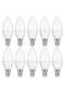 E14 LED Light Bulb, Small Edison Screw Candle Bulbs, 7W 630lm, Cool White 6500K, Non-