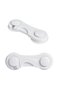 4-Piece Child Safety Cabinet Lock Drawer Safety Device with Double-Sided Tape - 5