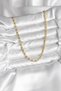 Golden Brass Covered Chain Trend cm Women's Necklace for Elegant Necks