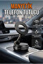 360 °   Rotatable Magnetic Car Phone Holder – Aluminum Body, Vacuum Mount