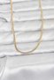 60cm Golden Brass Chunky Chain Women's Necklace for Elegant Necks - 2