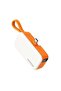 1-Power Mini Pop Art Power Bank – 3 Port, 20W Fast Charging, Built-In USB C Cable, 5000mAh – O