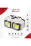 Rechargeable LED Front Light 6W, Dual COB Headlamp with Remote Lighting for Camping, Fishing & Cycling - 2