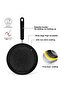 Crepe Pan Jet Black 24 cm (Aluminium With Non-Stick Coating) 10031 - 8