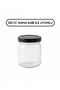 50 Black Jar Lids – 63 mm (Compatible with 370 ml and 210 ml Jars) - 3
