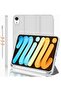 NEW Smart Case with Pencil Holder Compatible with iPad Mini 6, Trifold Stand Smart Case with Soft TPU Back, Auto Wake/Sleep, Dust Proof & Anti-Fingerprint, Heavy Duty Protection