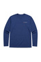 Men's Large Size Marine Form Printed Long Sleeve T-Shirt 3Xl-4Xl-5Xl-6Xl - 4