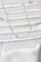 60cm Golden Brass Bar Chain Women Necklace for Elegant Necks - 2