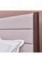 Jacksonville 200x200 Upholsterd Super King Bed Beige/Brown - 5