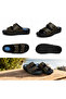 Anatomical Non-Slip Sole Comfortable Snake Pattern Slippers for Heel Spurs