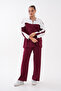 Cupra Fabric Garnished Zippered Oysho Set