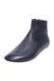 Unisex Genuine Sheepskin Thin Artificial Fur and Zippered Abdest Mesti - 7