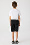 Boy Black Shorts - 4