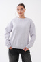 Basic Three-Yarn Sweat with Shoulder Detail