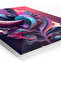 Green Black Orbital Abstract Metal Wall Art - 2