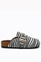 Mostar Women's Orthopedic Zebra Patterned Sole Comfortable Fit Soft Lightweight Daily Indoor Dowry Slippers - 2