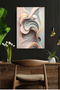 Mustard Teal Geometric Blocks Metal Wall Art - 4